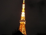 少しだけアップにして撮影した東京タワー